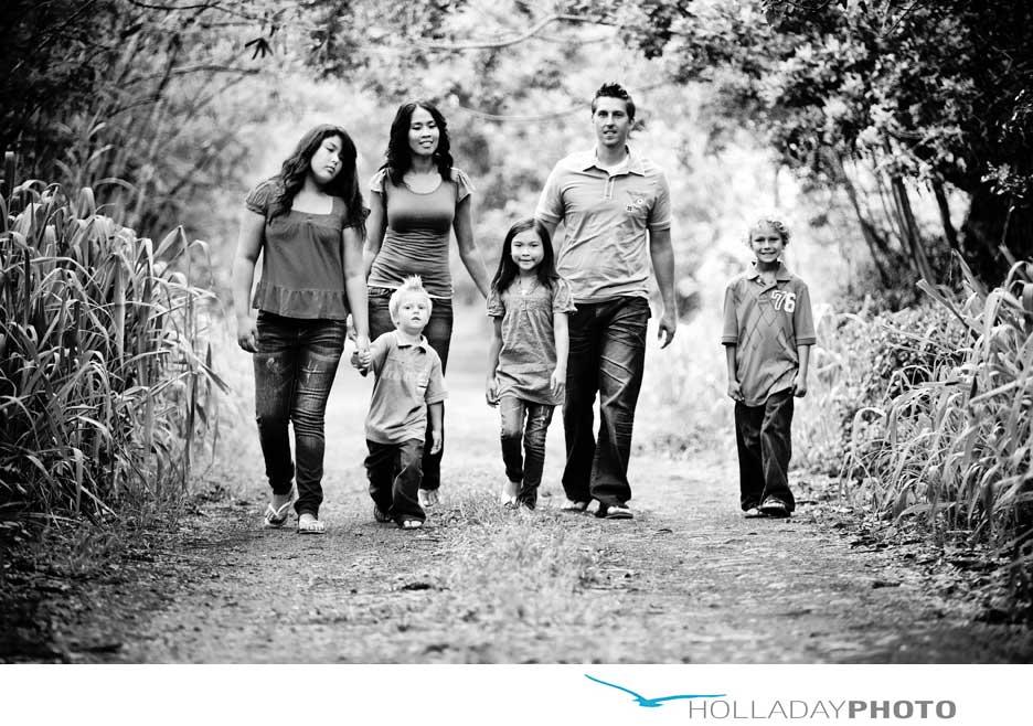 Posing inspiration for large families - The Milky Way