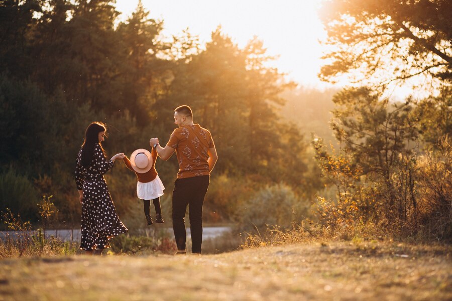 family-with-their-little-daughter